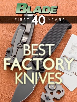 cover image of BLADE's Best Factory Knives